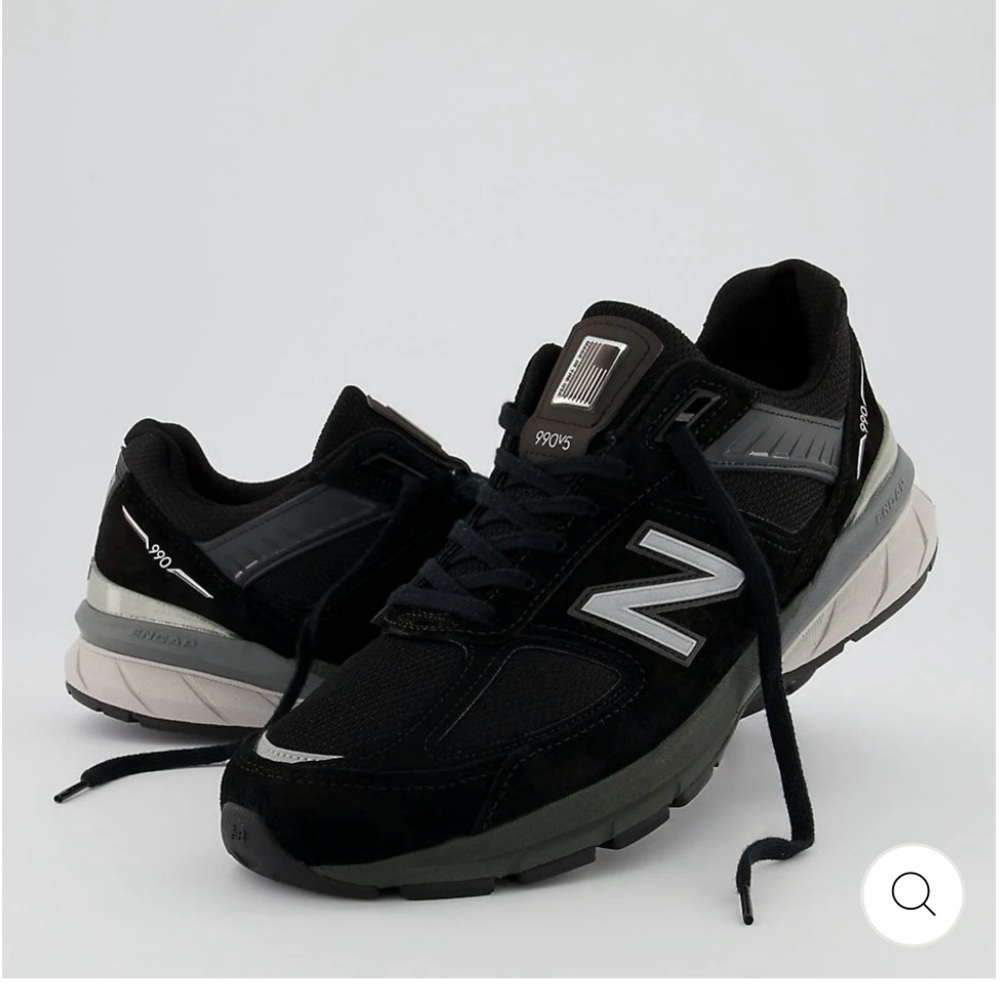 NEW BALANCE MEN'S 990
V5 BLACK SILVER